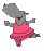 dancing hippo